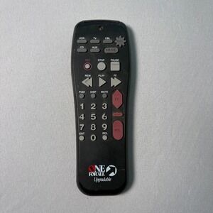One For All URC-2005 Upgradable Universal Remote Control Black TV VCR CBL CD AUX